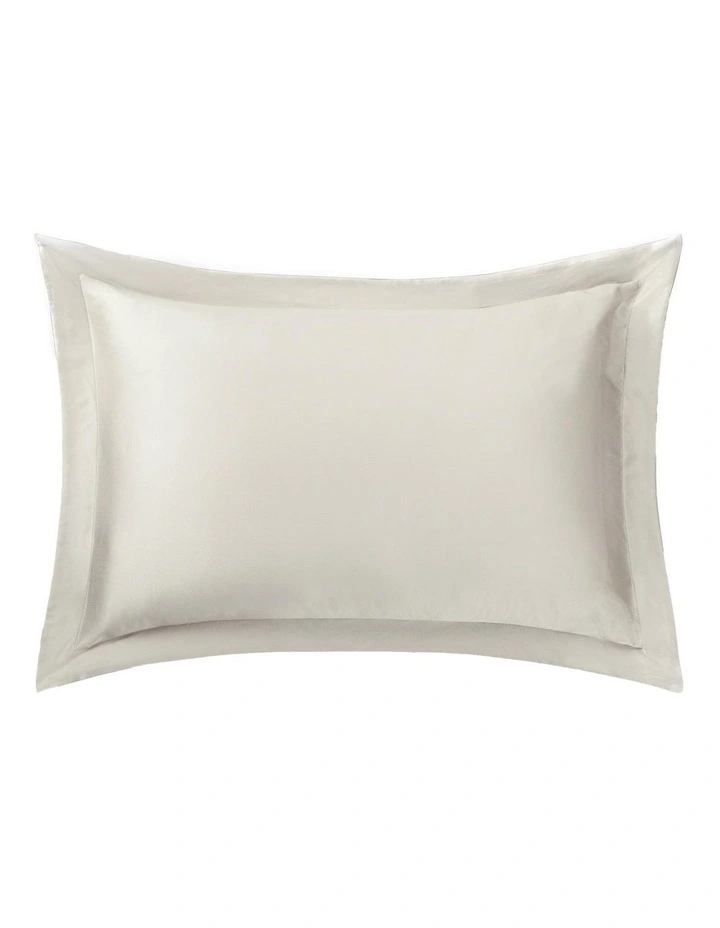 Lanham Silk Tailored Pillowcase in Sand