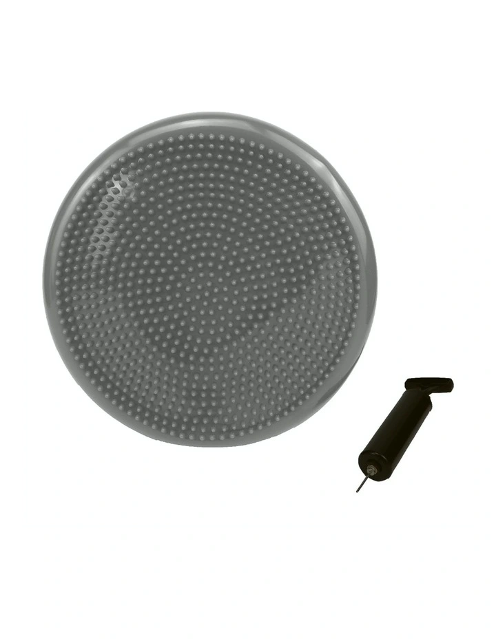 Yoga Stability Grey Disc Wobble Pad Ball