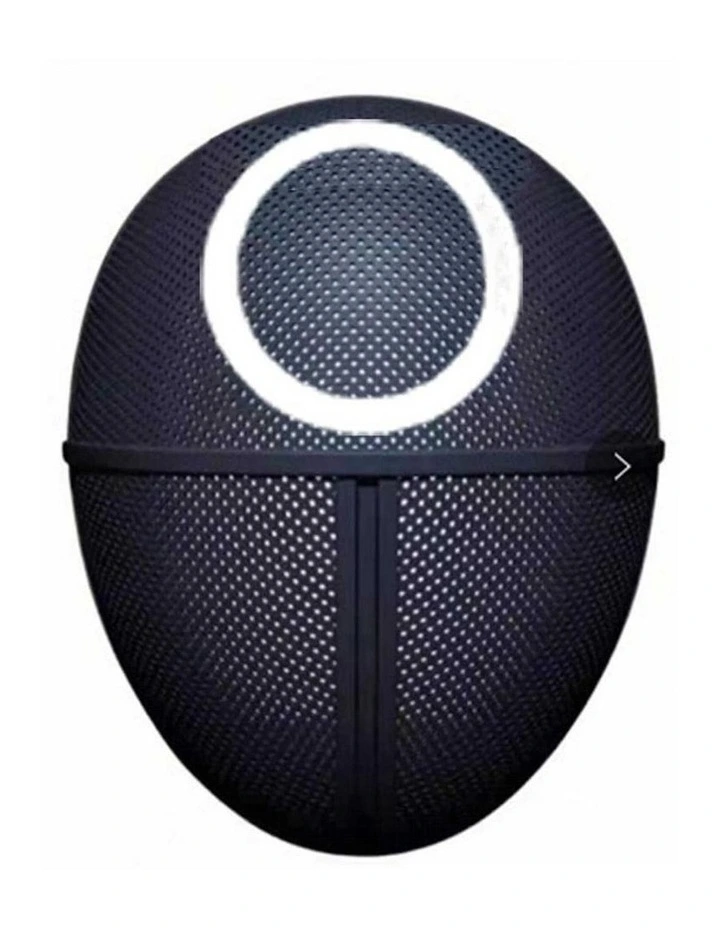 Adult Squid Circle Guard Mask in Black