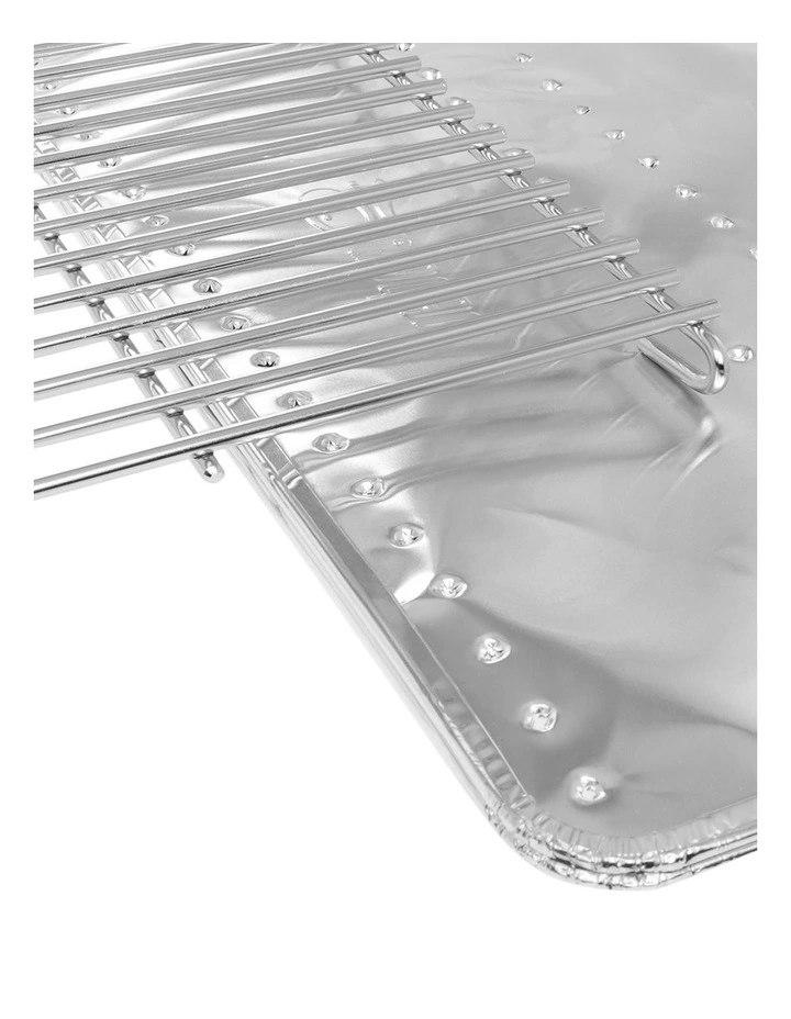 Q Roasting Pack Trivet & Convection Tray Silver