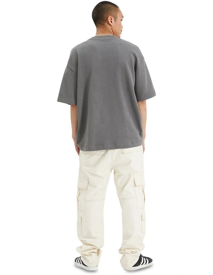 College Heavy Street Tee in Castlerock