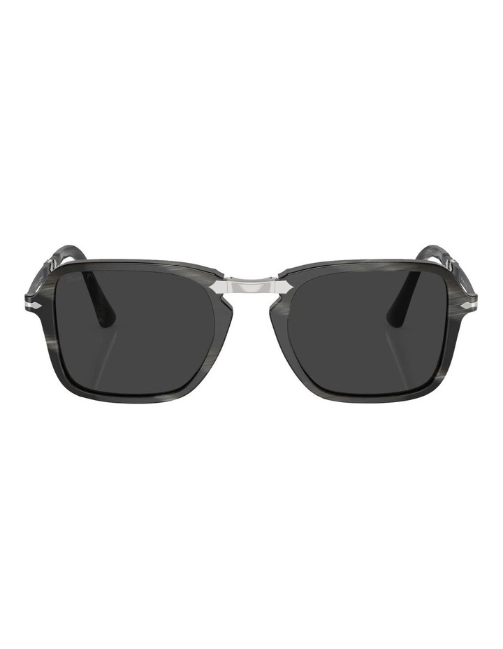 Polarized PO3330S Sunglasses in Black