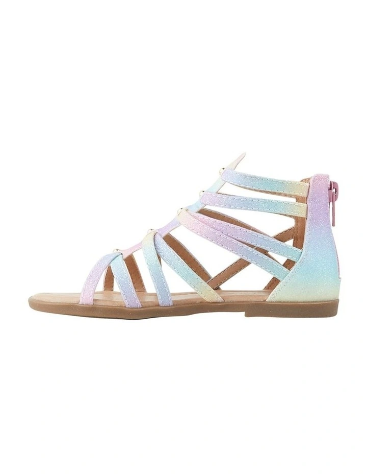 Agatha Rainbow Sandals in Assorted