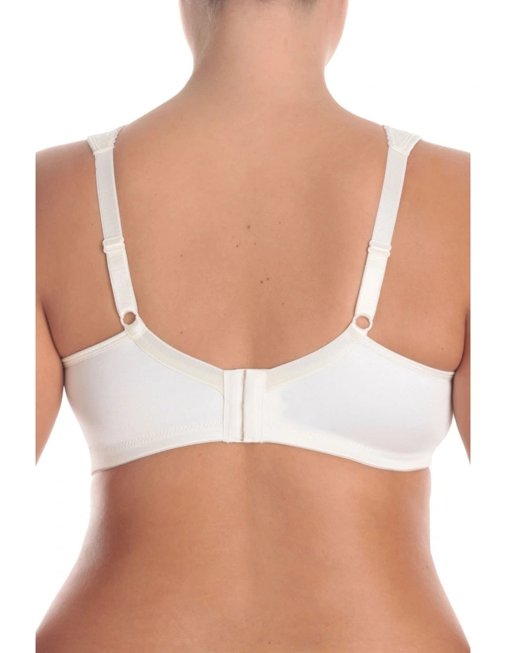 Ultimate Lift & Support Wirefree Bra in Pearl White