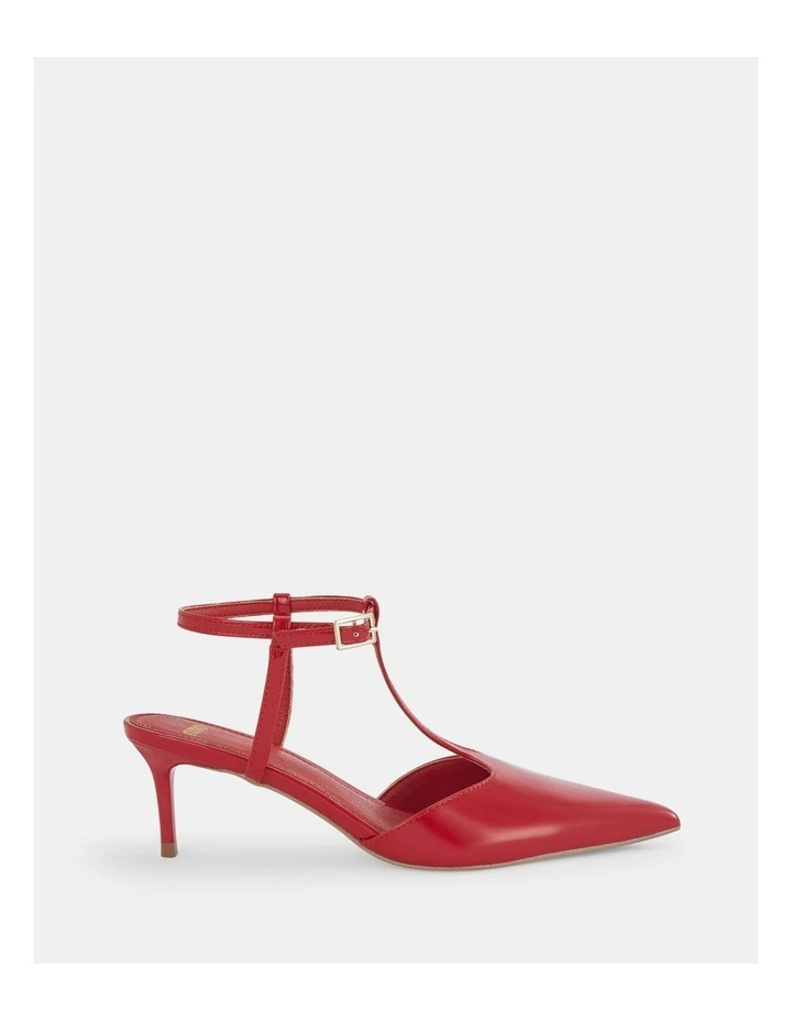 Invergio Mules in Red Patent