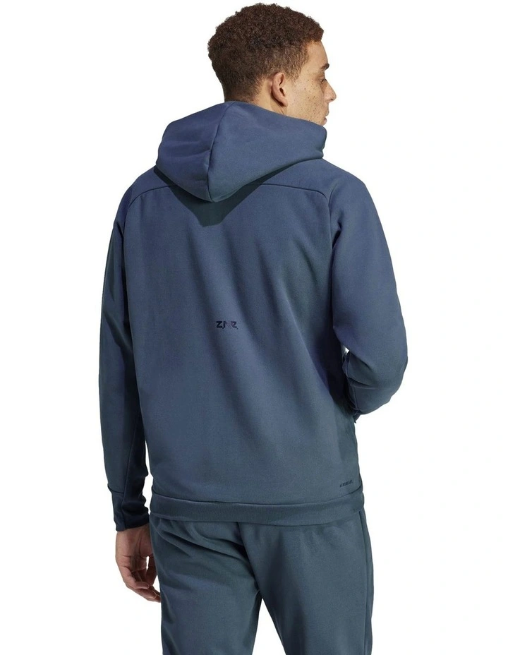 Z.N.E. Winterized Full-Zip Hooded Track Top in Legend Ivy