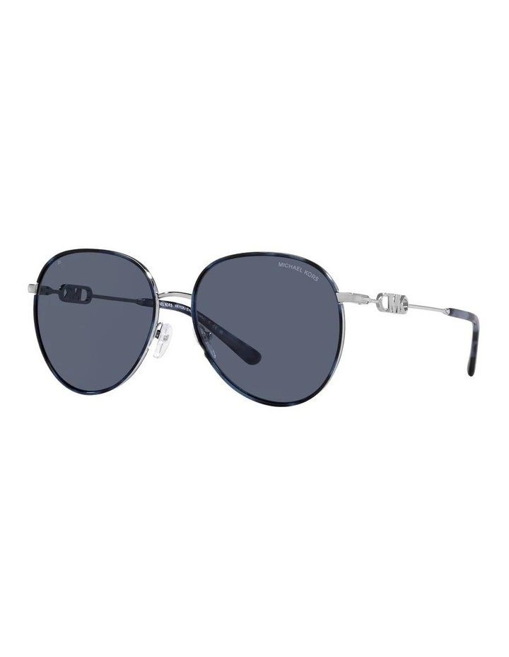 Empire Aviator Polarised Sunglasses in Silver