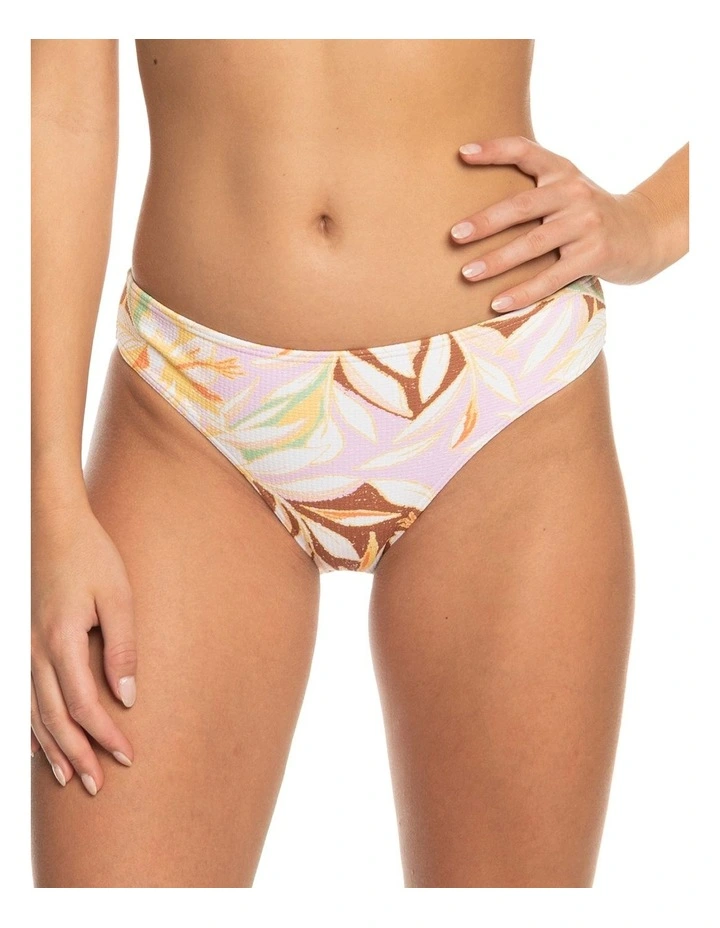 Meadow Flowers Hipster Bikini Bottoms in Quiet Green Coast 2