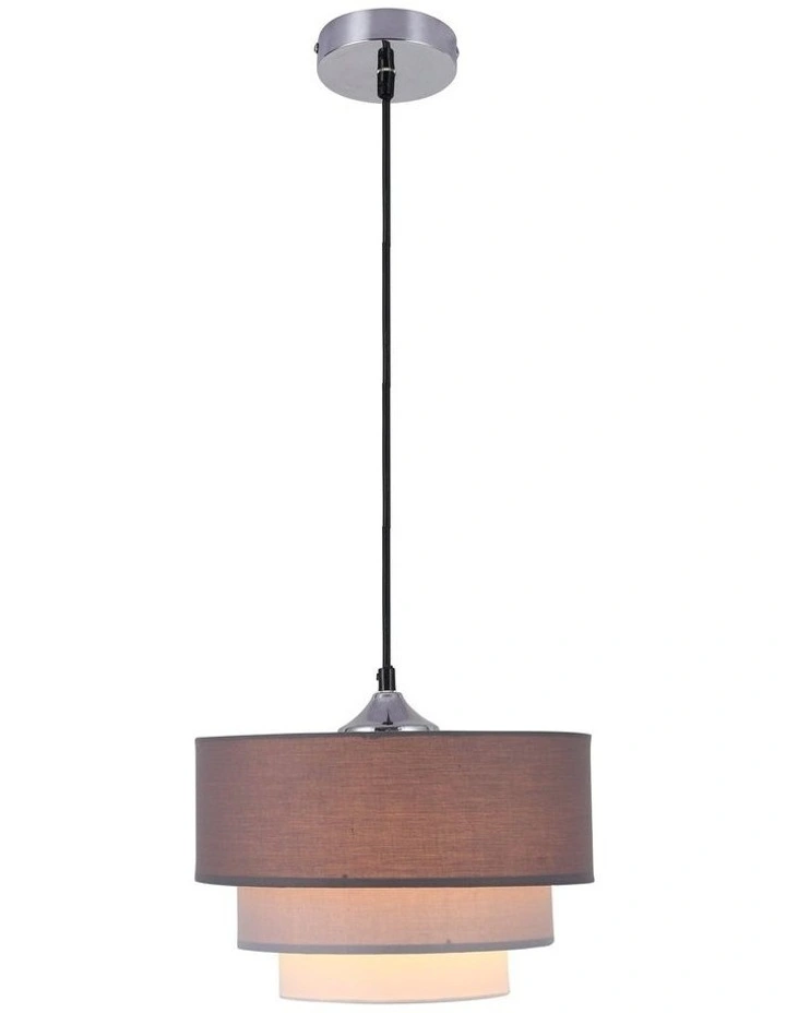 Isabelle 1LT Pendant Grey