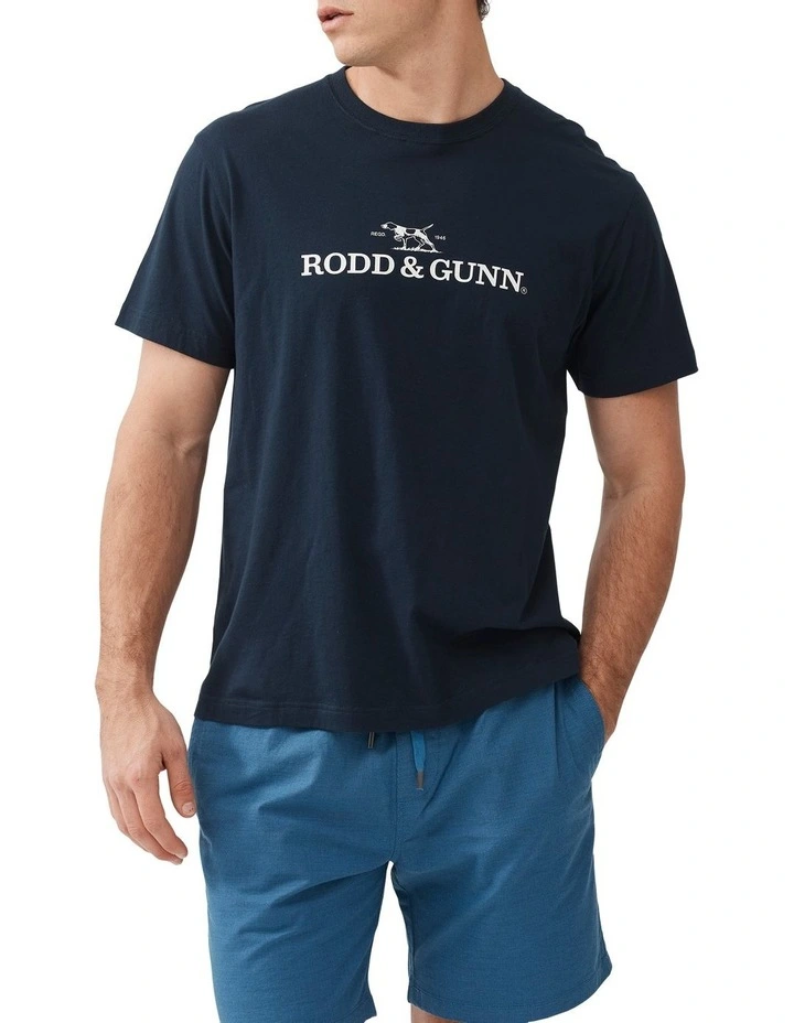 Logo T-shirt in Midnight