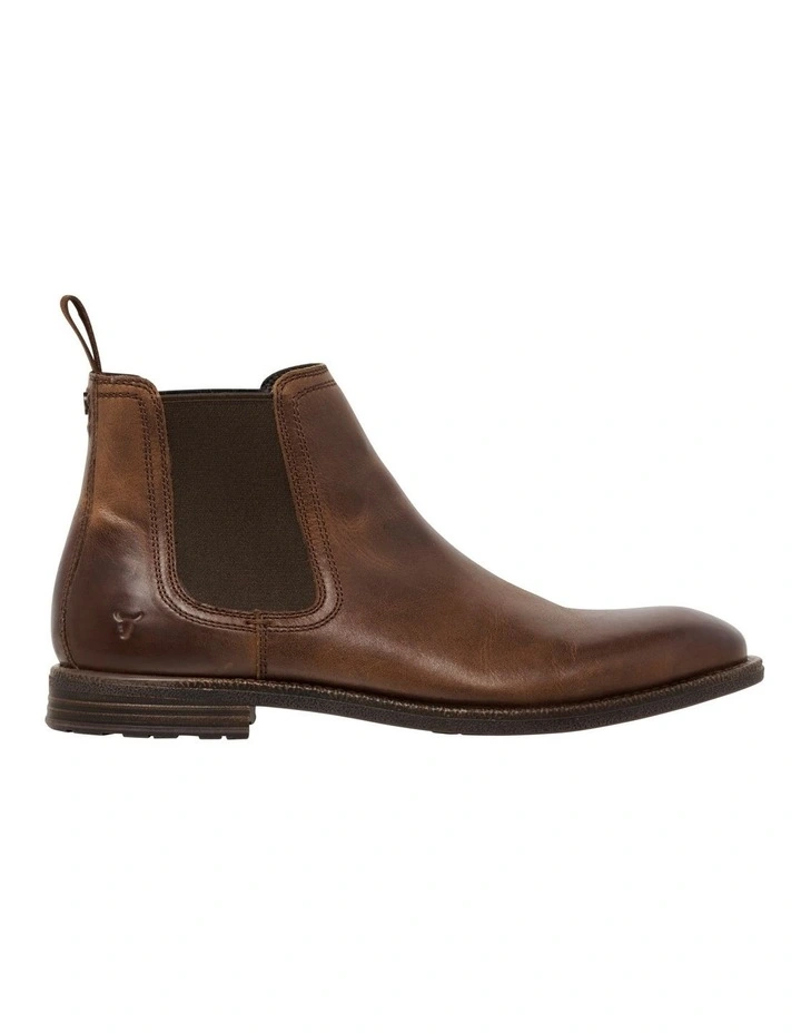 Sergio Leather Boot in Tan
