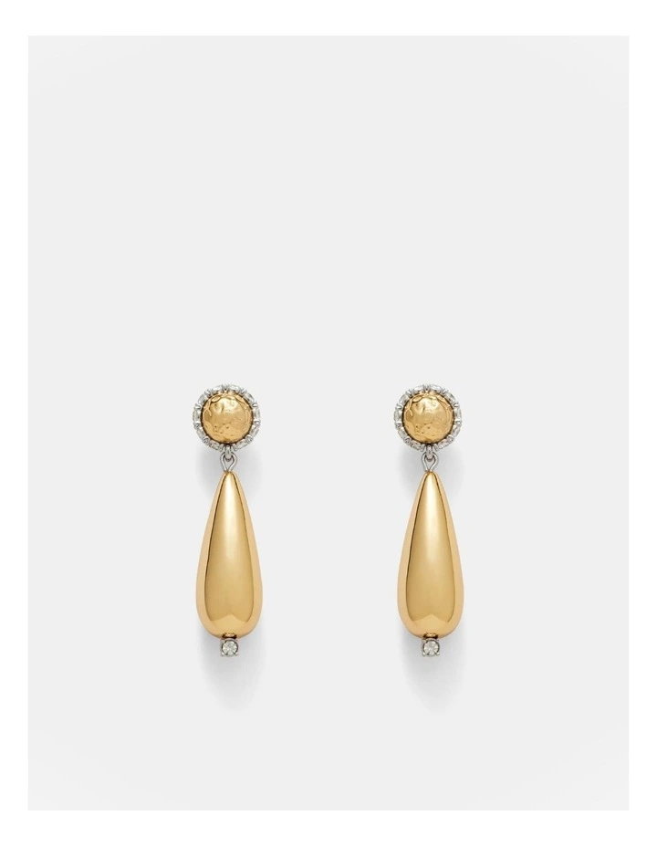 Last Tango Drop Earrings in Gold