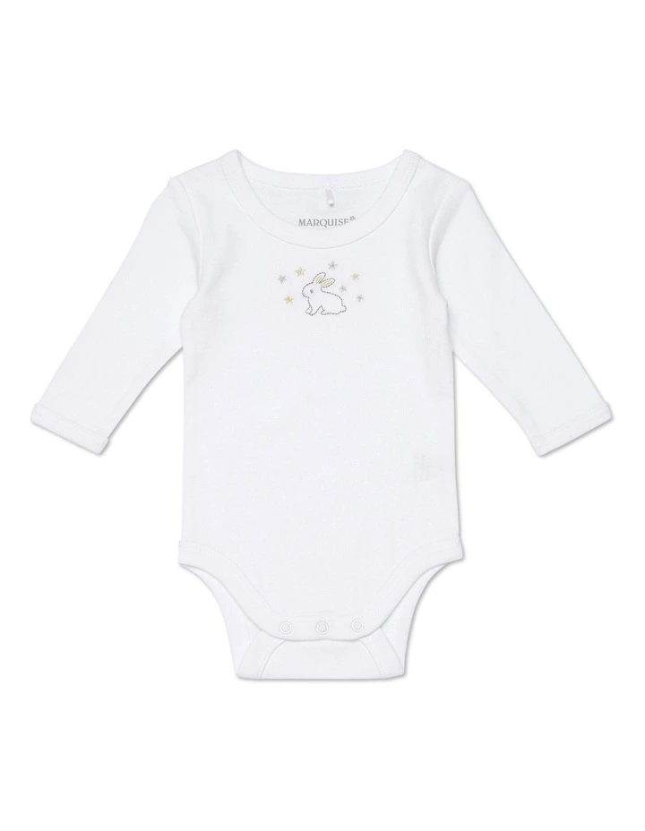 Newborn Essentials Bodysuit And Leggings in White