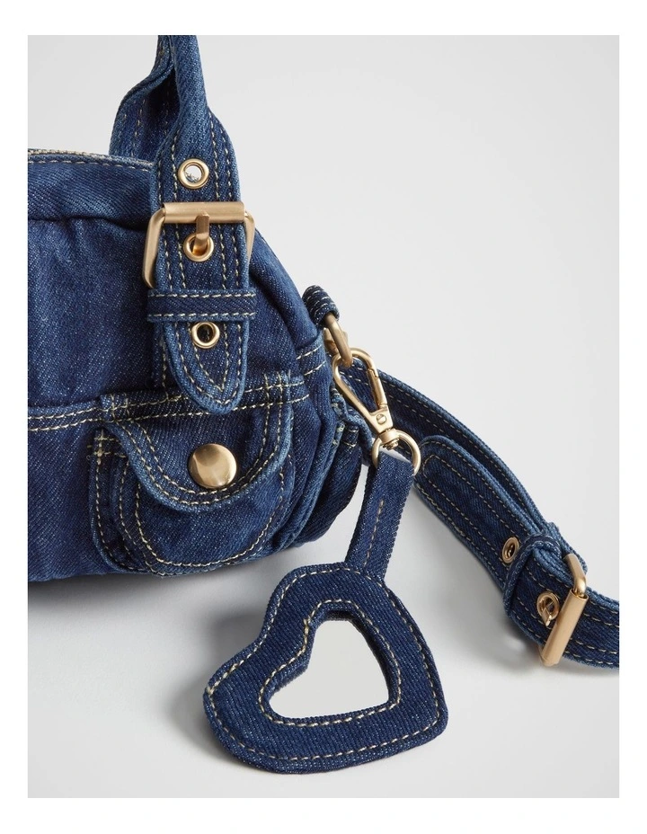 Mini Me Denim Bag in Indigo
