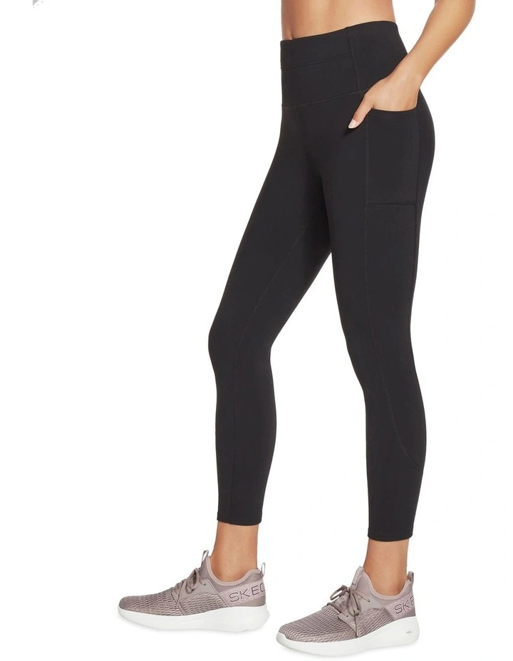 Gowalk High Waist 7/8 Legging in Black
