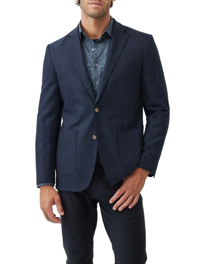 Thorton Sports Fit Jacket in Midnight