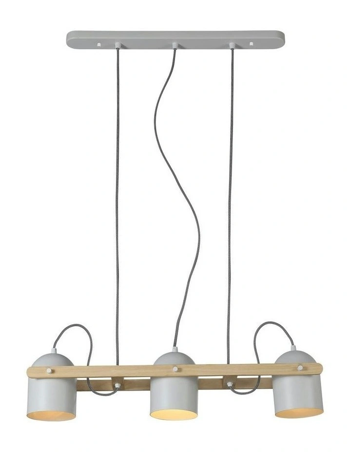 Pivota 3 Pendant Lights in White