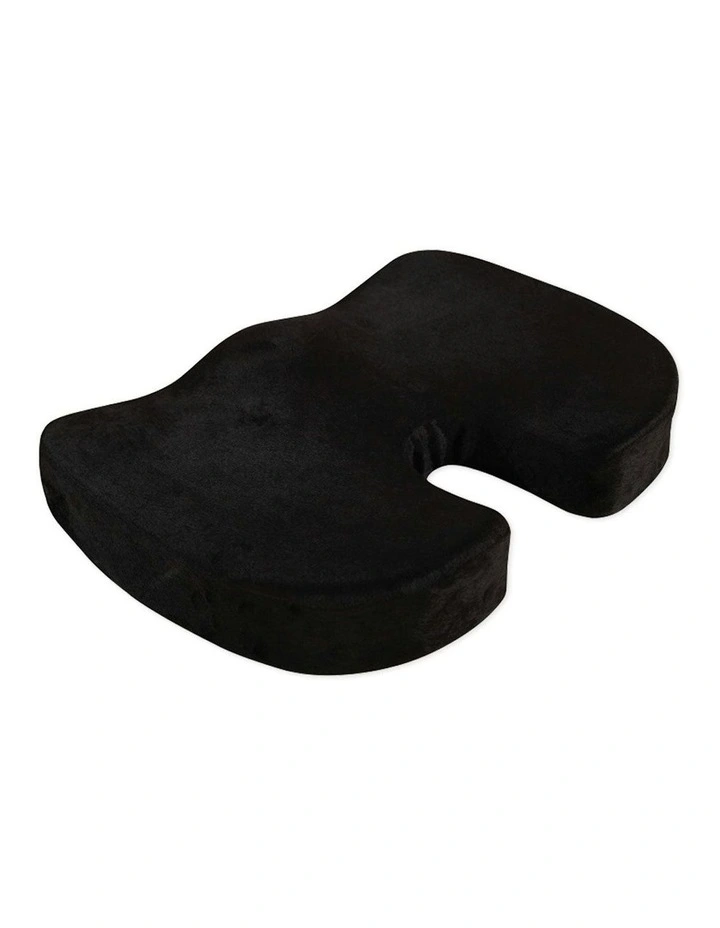 Premium Quality Memory Foam Cushion Seat U-Shape in Black