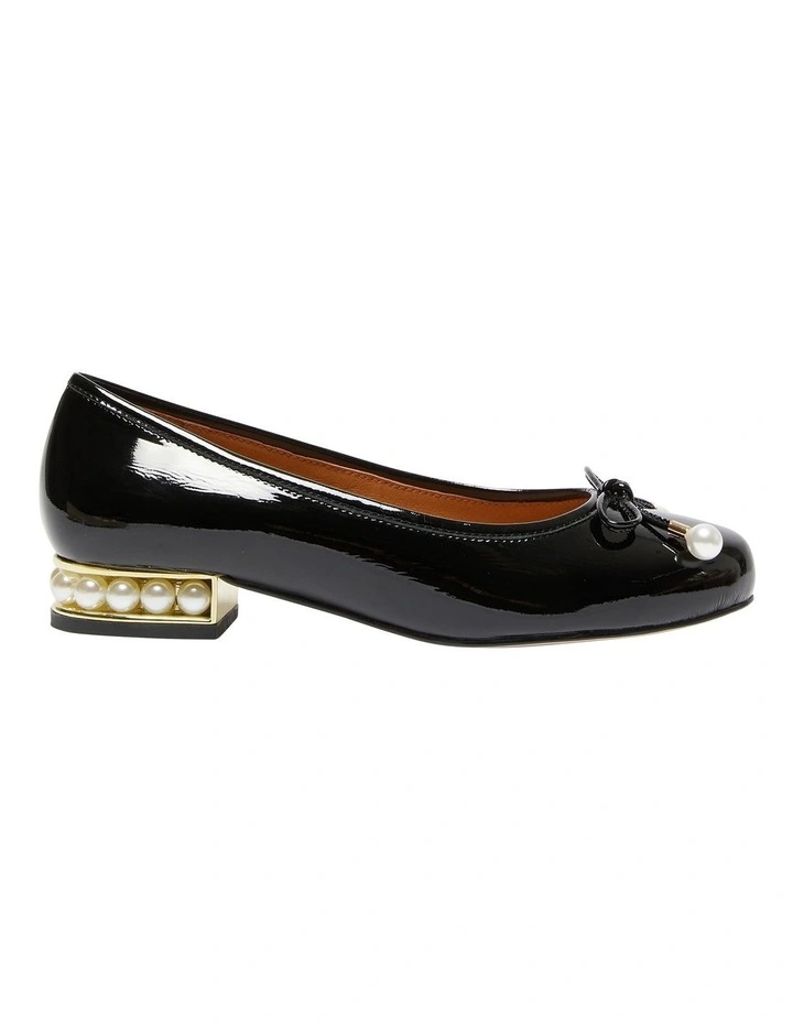 Paris Leather Ballet in Black Patent