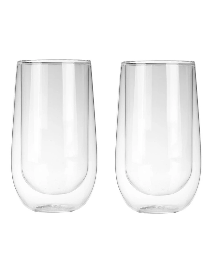 Double Wall Coffee Glass Set of 2 x 400ml
