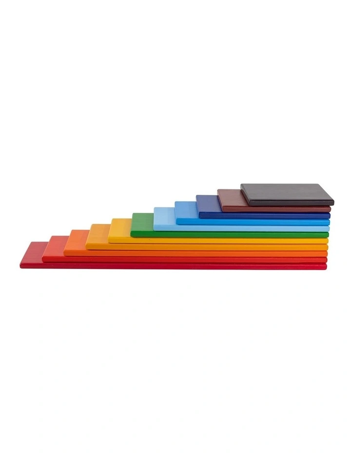 Wooden Rainbow Planks