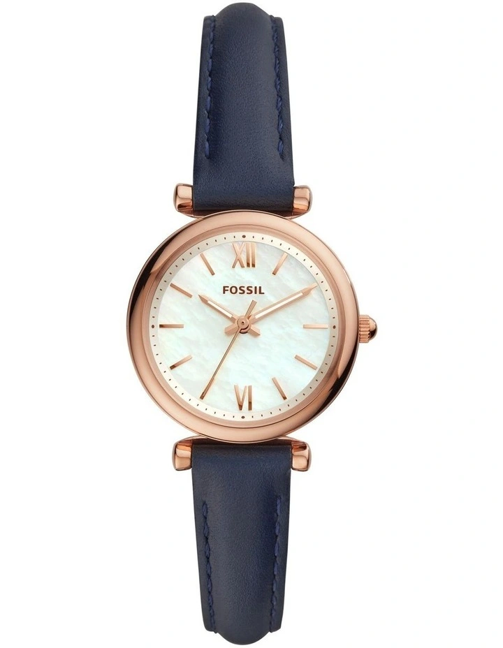 Carlie Mini Navy Analogue Watch ES4502