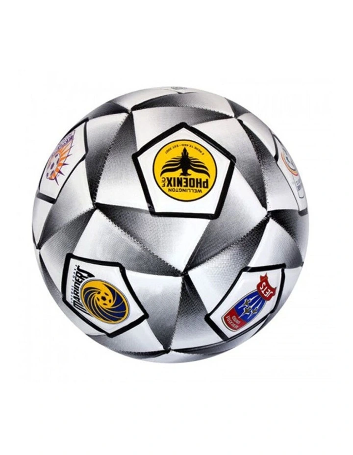 A-League All Teams Size 5 Soccer Ball White/Black