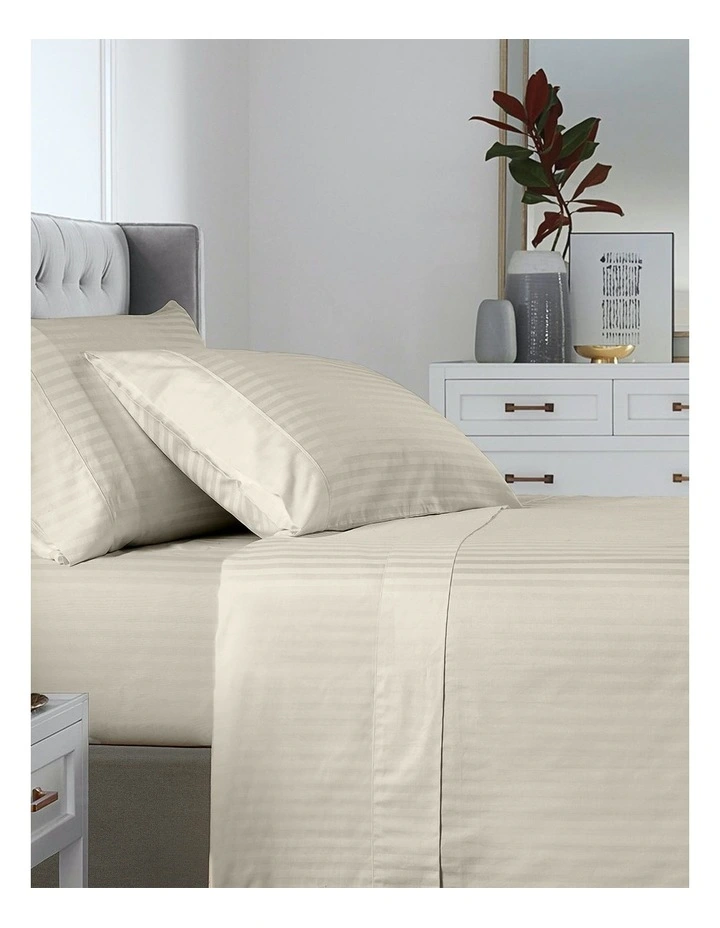 Kensington 1200TC Cotton Sheet Set in Sand