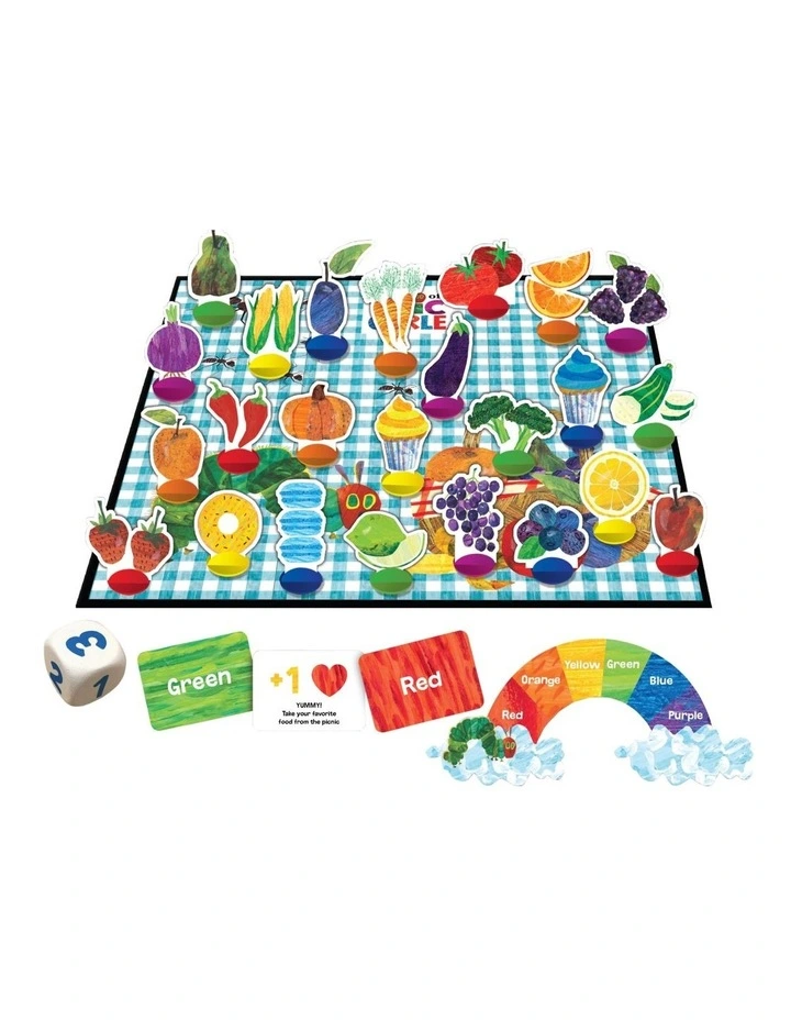 The Very Hungry Caterpillar Rainbow Picnic Game in Multi