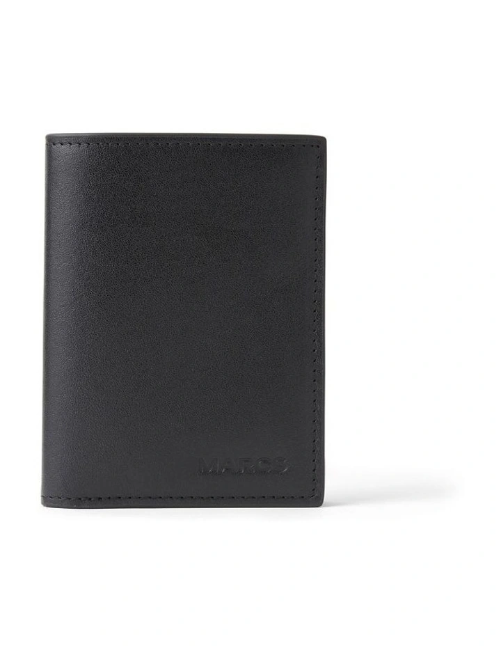 Henry Leather Wallet in Black