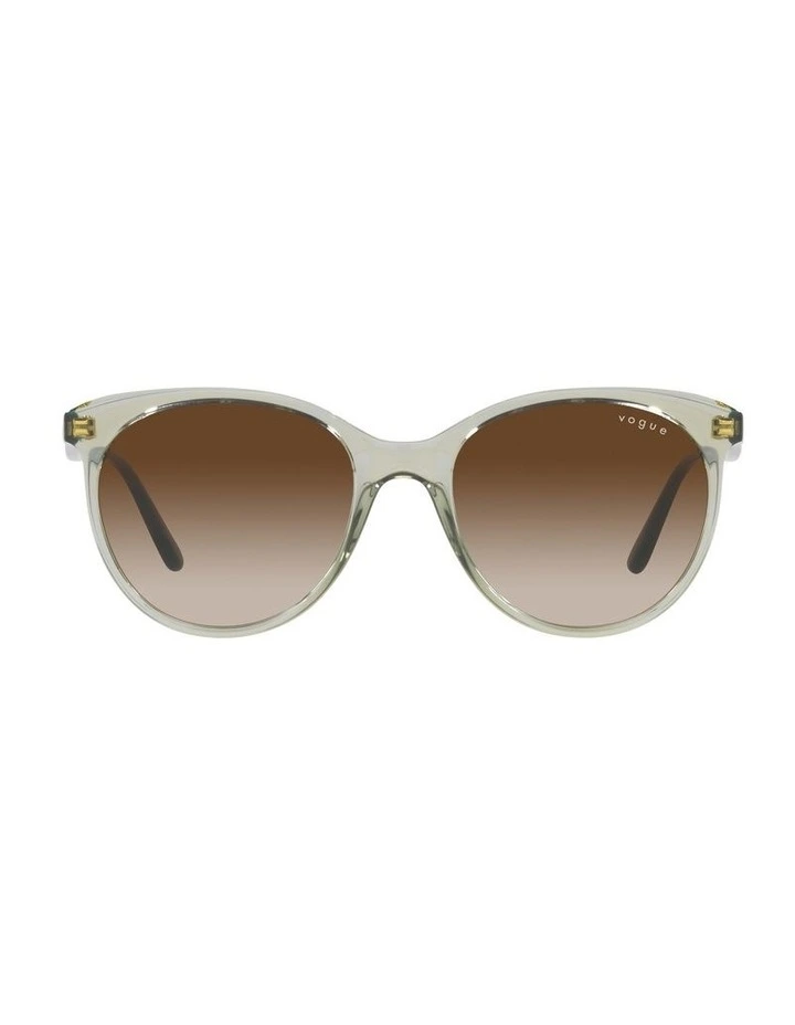 0VO5453S Sunglasses in Transparent Light Green
