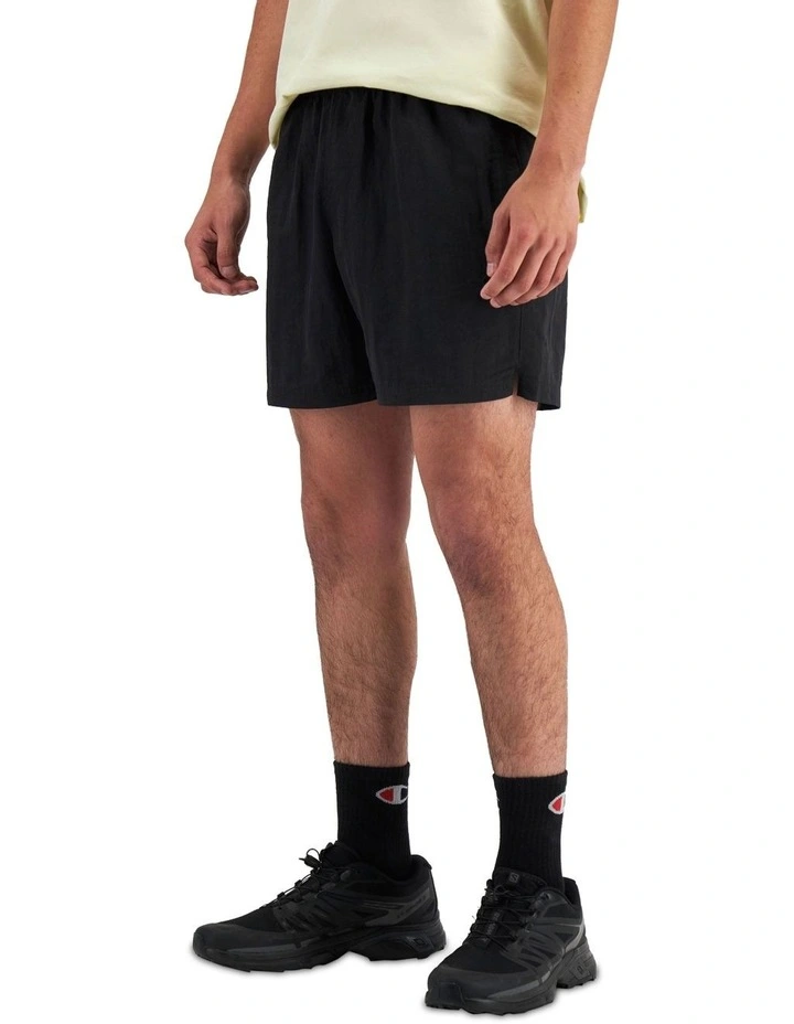Re:Bound Nylon Swim Shorts in Black