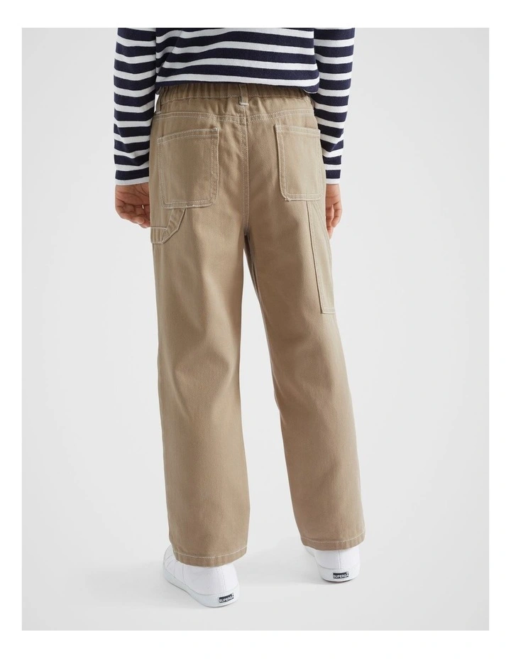 Carpenter Pant in Biscotti