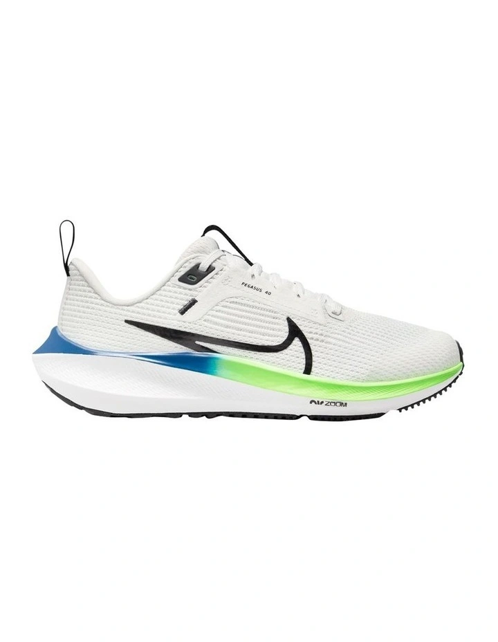 Air Zoom Pegasus 40 Grade School Sport Shoes in White