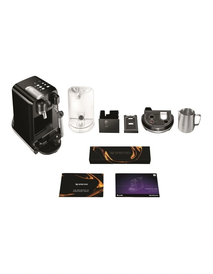 Creatista Uno Capsule Coffee Machine in Black BNE500BKS