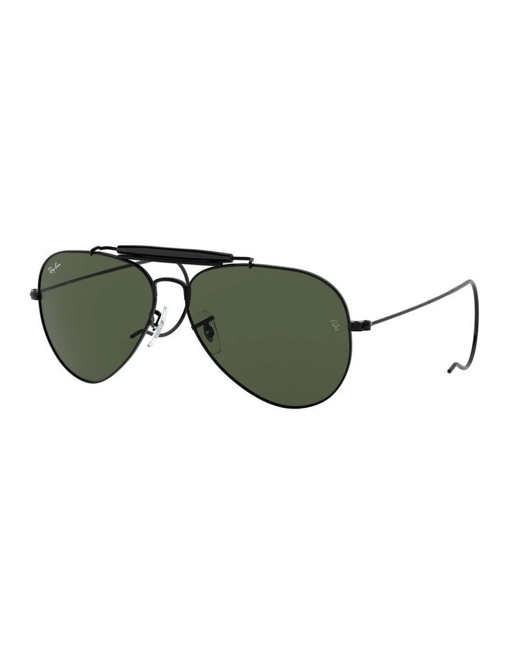 Outdoorsman Black RB3030 Sunglasses