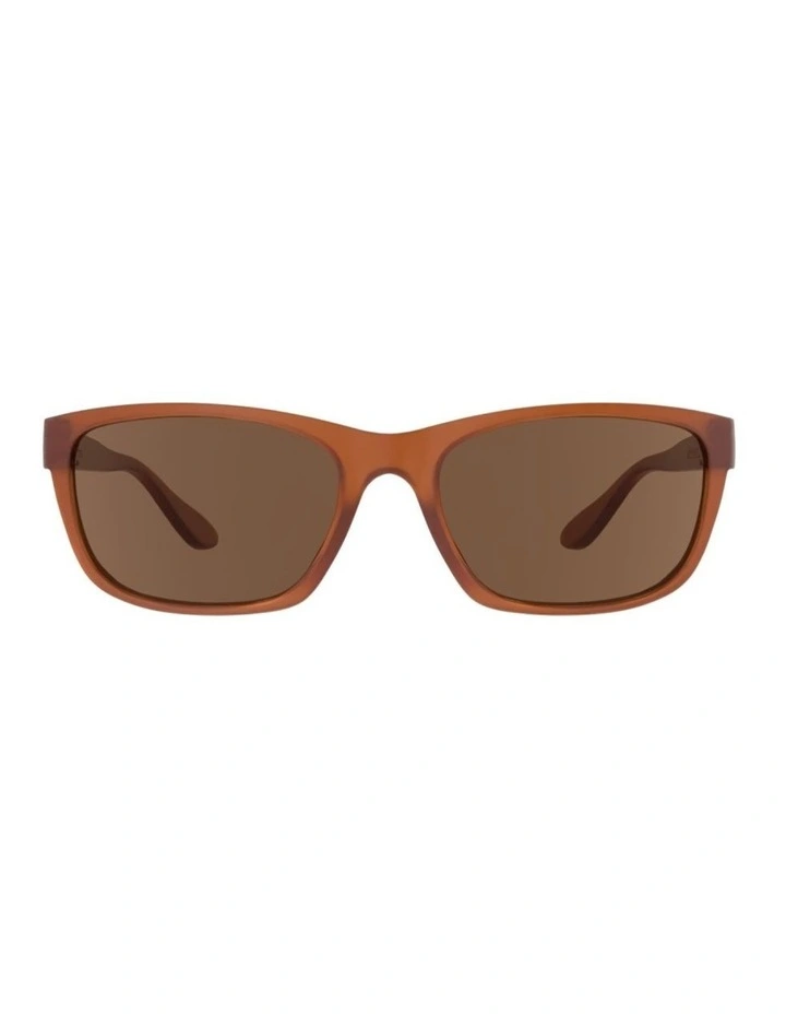Sunglasses With Polarised Lenses in Brown