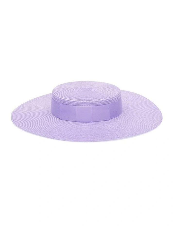 Macy Boater in Lilac