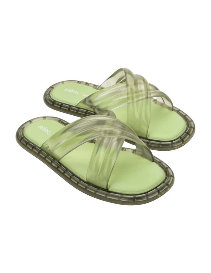 Melissa Cali Larroude Sandal in Green