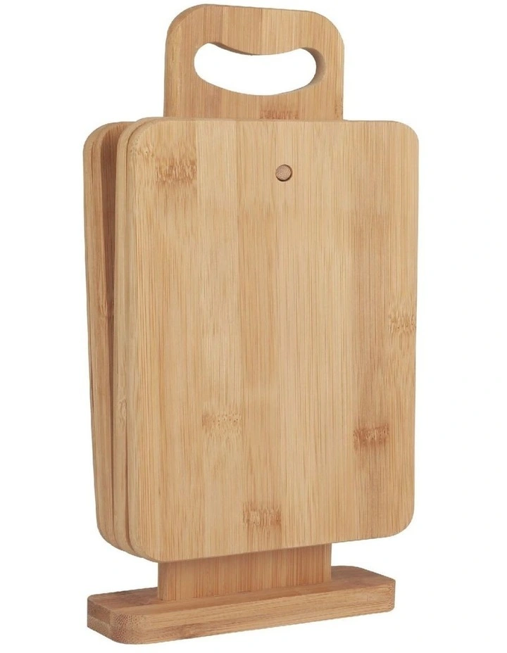 4 Piece Chopping Block Set With Display