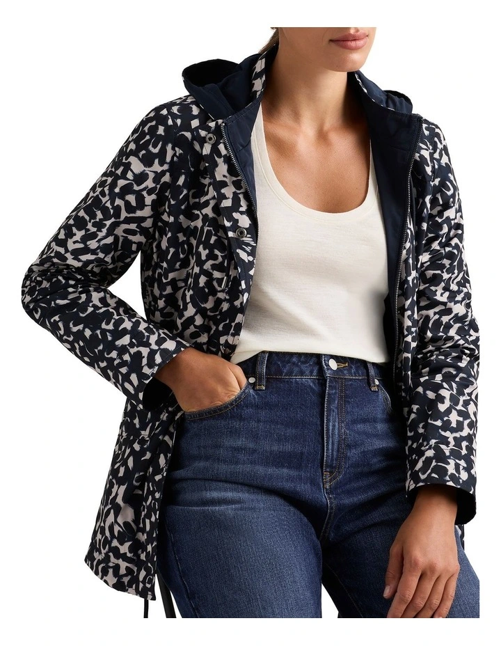Camryn Reversible Anorak in Midnight Multi