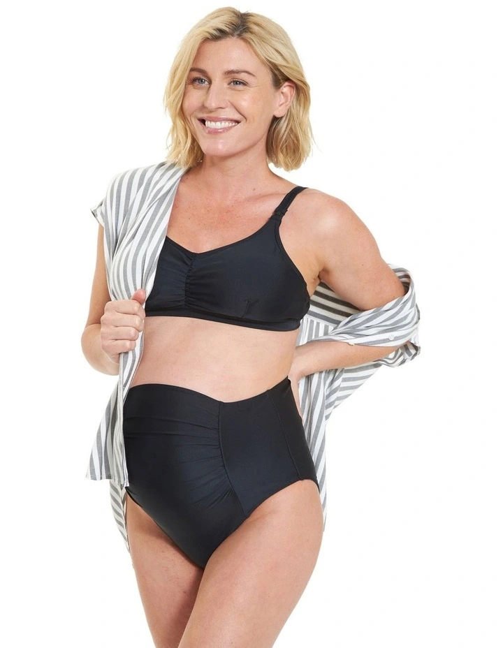 Monterey Nursing Bikini in Black