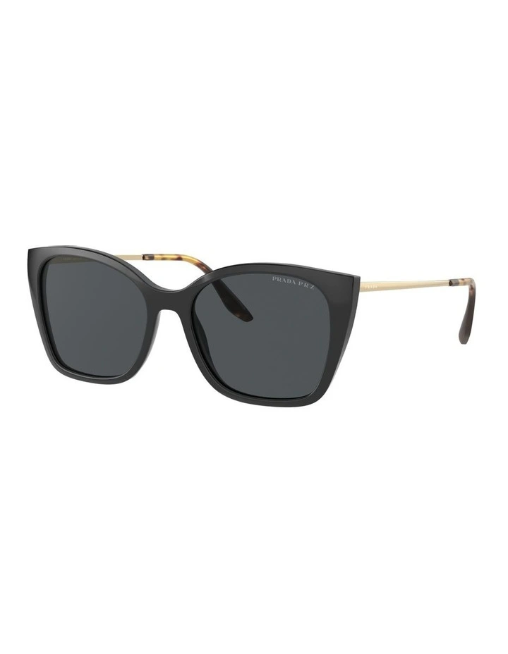 PR 12XS Black Polarised Sunglasses