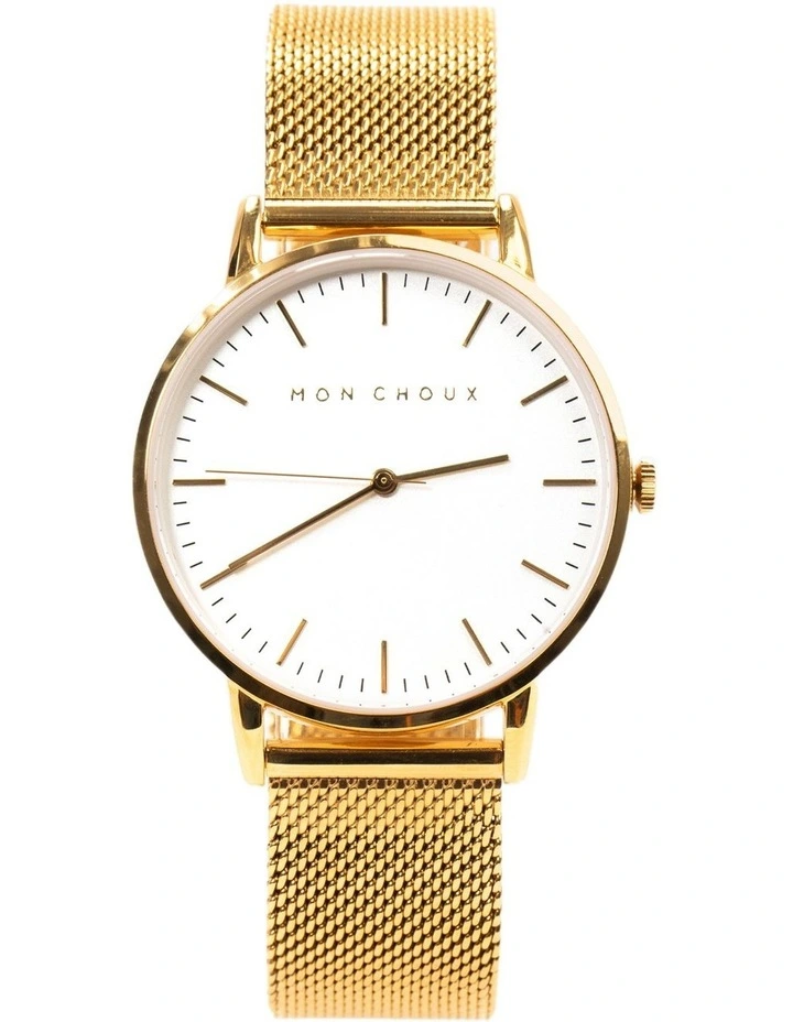 Classic Mesh Watch 38mm in Gold