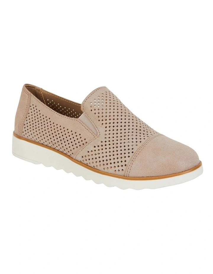 Davis Nude Combo Flat Shoes