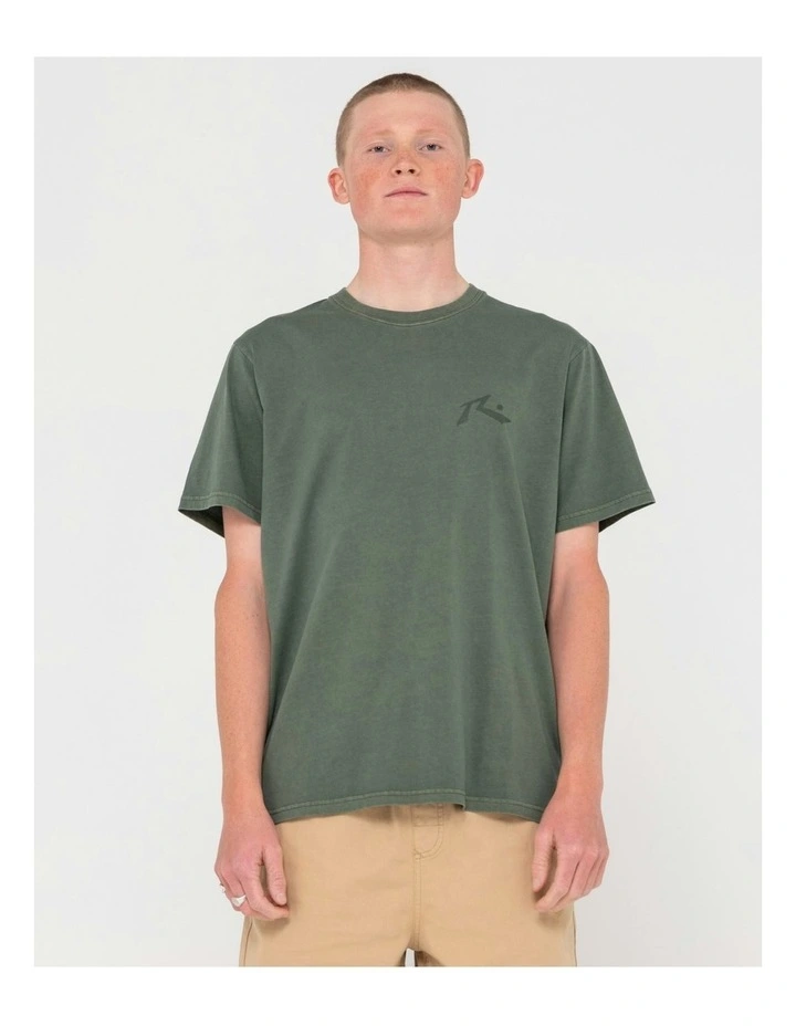 Comp Wash Short Sleeve T-shirt in Green