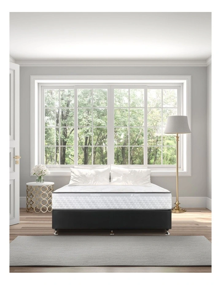 Miracoil Frappe Plush 6 Mattress in White