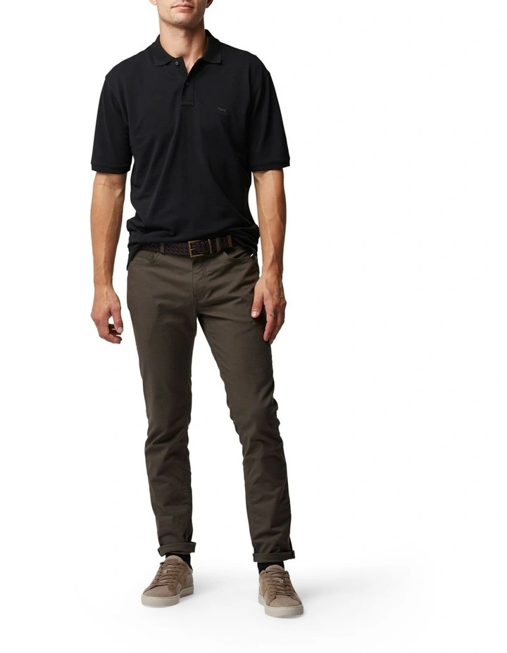 The Gunn Original Fit Polo in Ebony