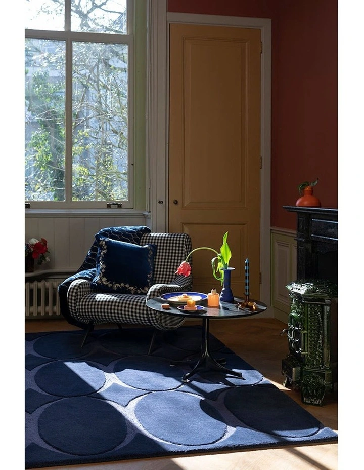 Renaissance Rug 039008 in Blue