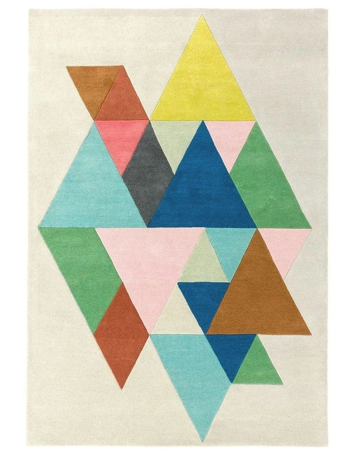 Asiatic Triangle Rug in Multi